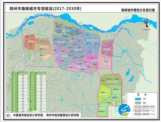 《郑州市海绵城市专项规划(2017 -2030年)》公示稿