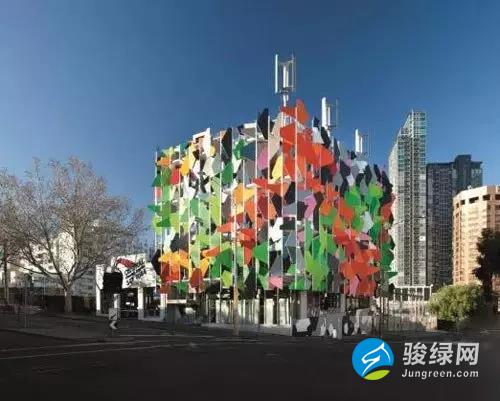 澳大利亚墨尔本：像素建筑
