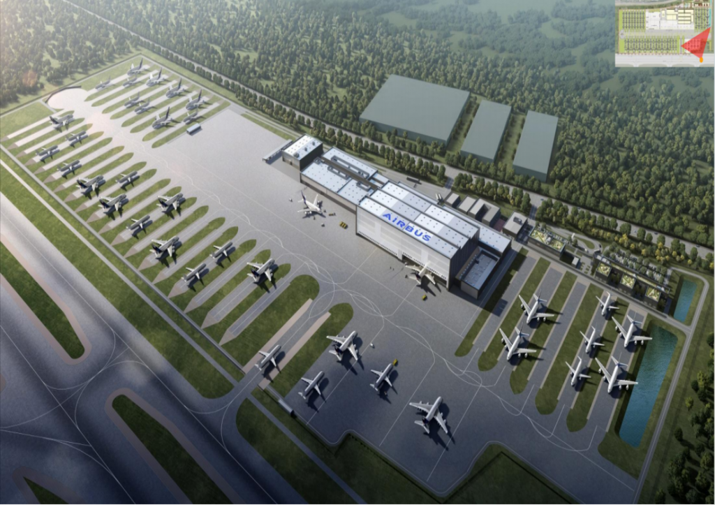 Airbus Chengdu Base Leed Silver Grade