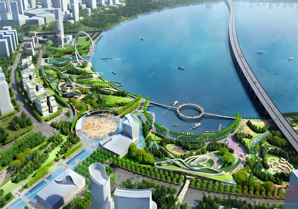 Oct Binhai Cultural Park is LEED Gold Rated