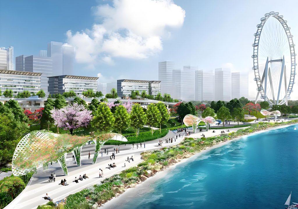 Oct Binhai Cultural Park is LEED Gold Rated