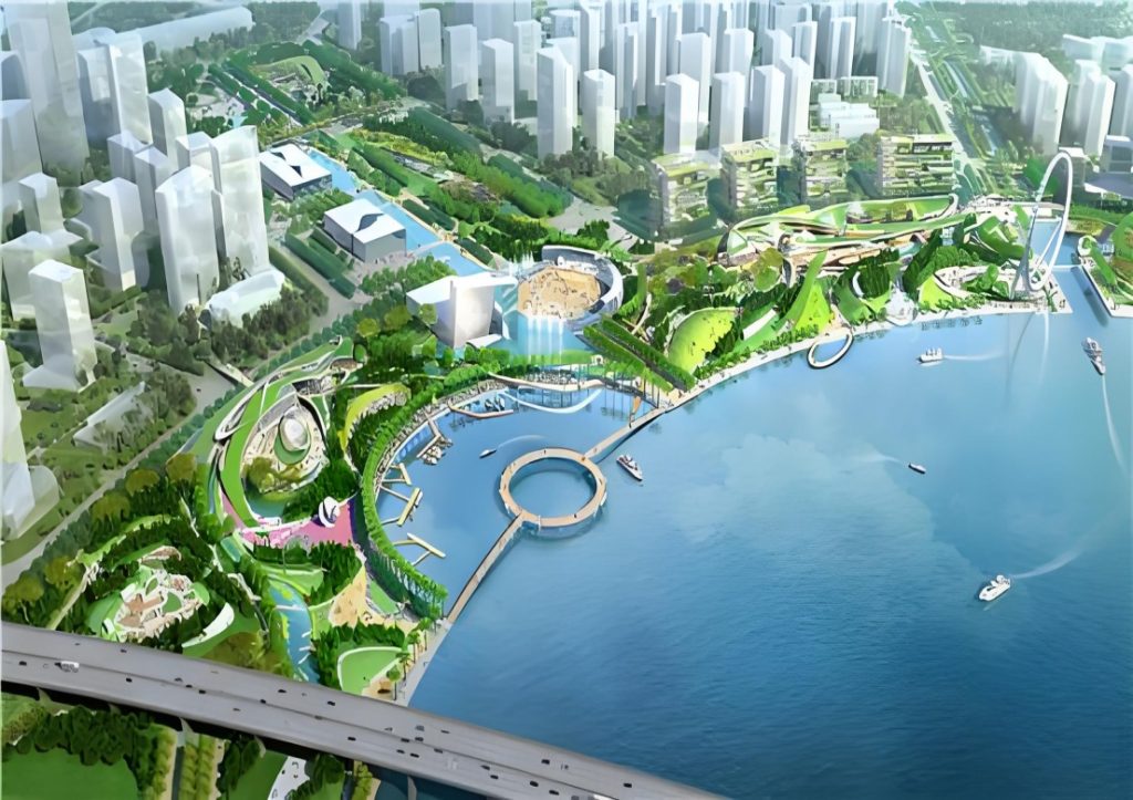 Oct Binhai Cultural Park is LEED Gold Rated